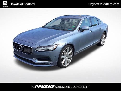 Mussel Blue Metallic 2017 Volvo S90 T6 Inscription