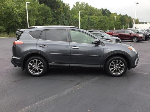 Magnetic Gray Metallic 2017 Toyota RAV4 Hybrid Limited