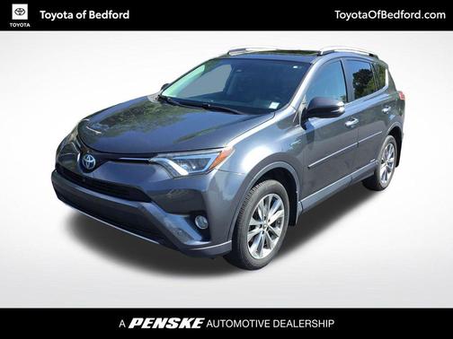 Magnetic Gray Metallic 2017 Toyota RAV4 Hybrid Limited