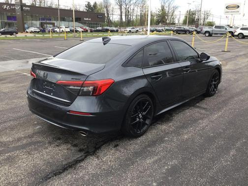 Gray Metallic 2024 Honda Civic Sport