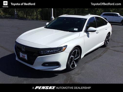 Platinum White 2019 Honda Accord Sport 2.0T