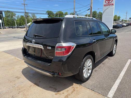 Black 2009 Toyota Highlander Hybrid Limited