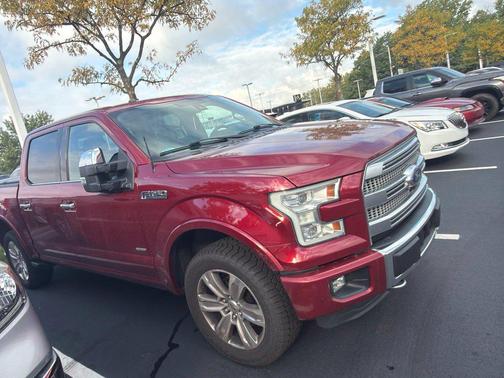 Ruby Red Metallic 2015 Ford F-150 Platinum