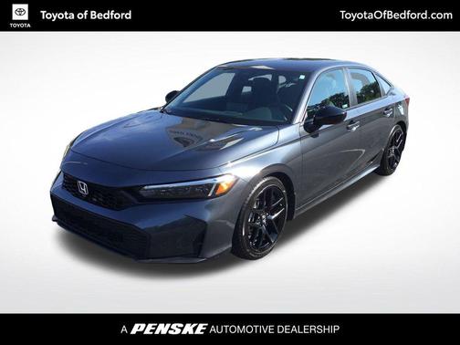 Gray Metallic 2025 Honda Civic Sport