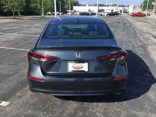Gray Metallic 2025 Honda Civic Sport