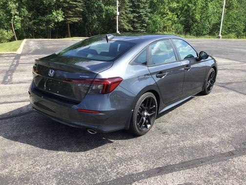 Gray Metallic 2025 Honda Civic Sport