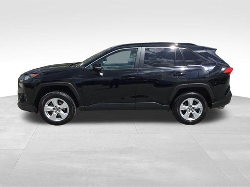 Midnight Black Metallic 2020 Toyota RAV4 Hybrid LE