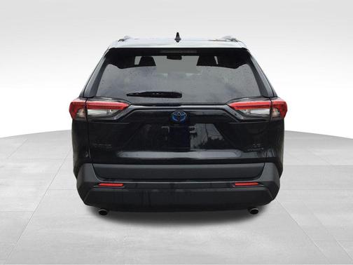 Midnight Black Metallic 2020 Toyota RAV4 Hybrid LE