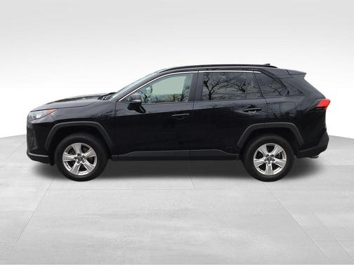 Midnight Black Metallic 2020 Toyota RAV4 Hybrid LE