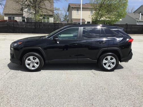 Midnight Black Metallic 2020 Toyota RAV4 Hybrid LE