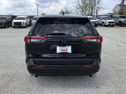 Midnight Black Metallic 2020 Toyota RAV4 Hybrid LE