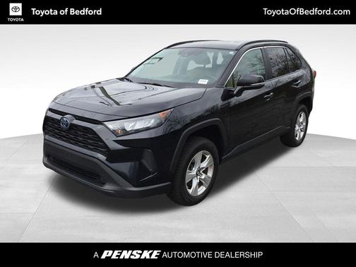 Midnight Black Metallic 2020 Toyota RAV4 Hybrid LE