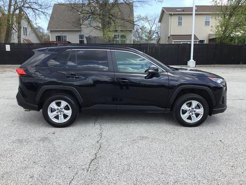 Midnight Black Metallic 2020 Toyota RAV4 Hybrid LE