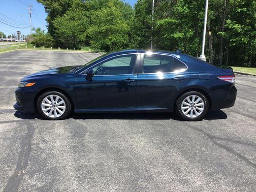 Galactic Aqua Mica 2020 Toyota Camry LE