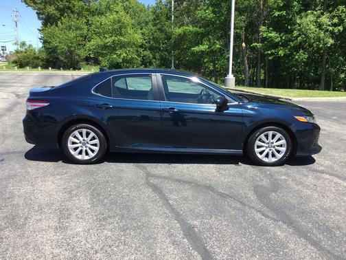 Galactic Aqua Mica 2020 Toyota Camry LE