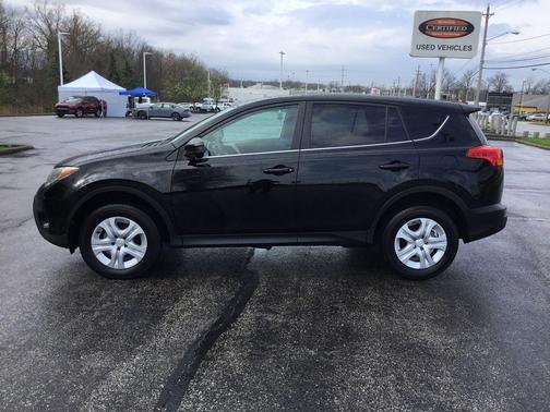 Black 2015 Toyota RAV4 LE