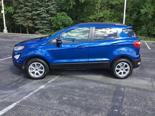 LIGHTNING BLUE METALLIC 2020 Ford EcoSport SE