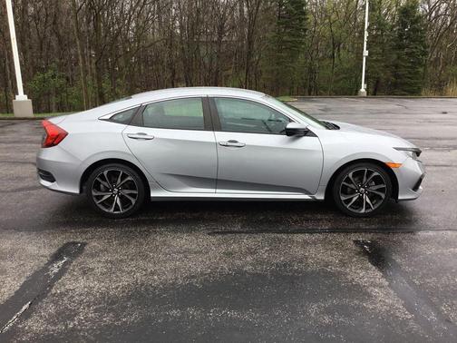 Lunar Silver Metallic 2020 Honda Civic Sport