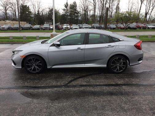 Lunar Silver Metallic 2020 Honda Civic Sport