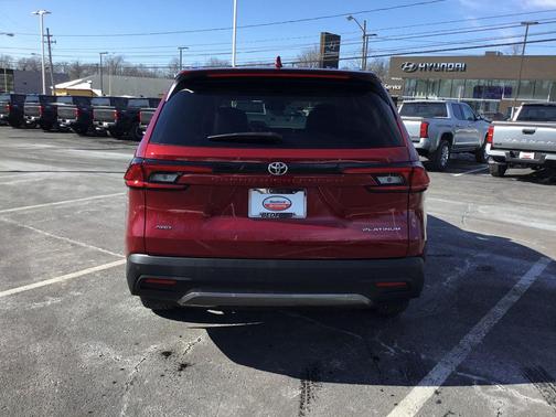 Ruby Flare Pearl 2026 Toyota Grand Highlander Platinum