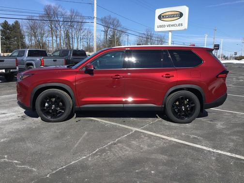Ruby Flare Pearl 2026 Toyota Grand Highlander Platinum