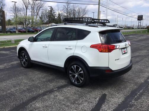 Blizzard Pearl 2015 Toyota RAV4 Limited