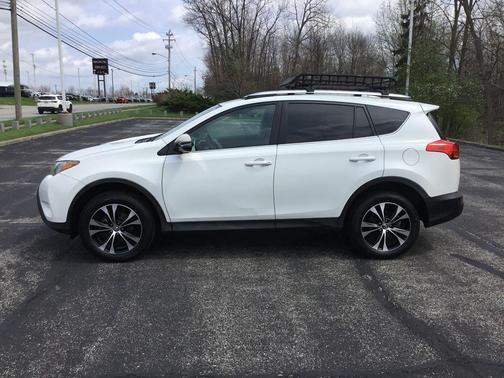 Blizzard Pearl 2015 Toyota RAV4 Limited