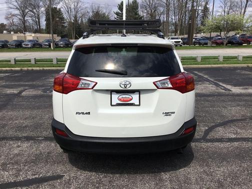 Blizzard Pearl 2015 Toyota RAV4 Limited