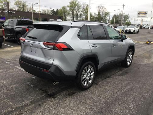 Silver Sky Metallic 2025 Toyota RAV4 XLE Premium