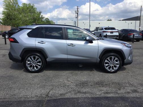 Silver Sky Metallic 2025 Toyota RAV4 XLE Premium