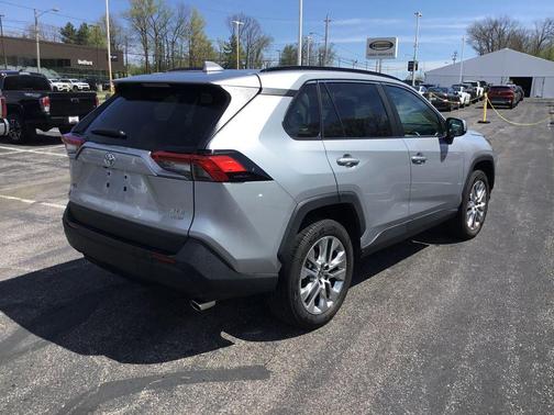 Silver Sky Metallic 2025 Toyota RAV4 XLE Premium