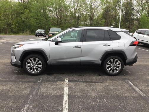 Silver Sky Metallic 2025 Toyota RAV4 XLE Premium