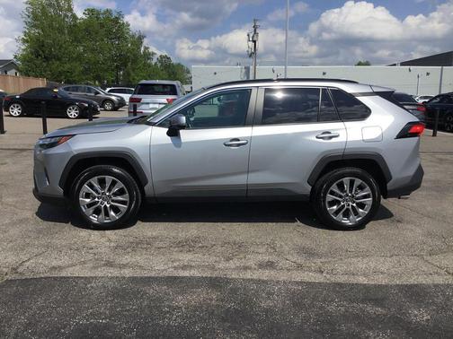 Silver Sky Metallic 2025 Toyota RAV4 XLE Premium