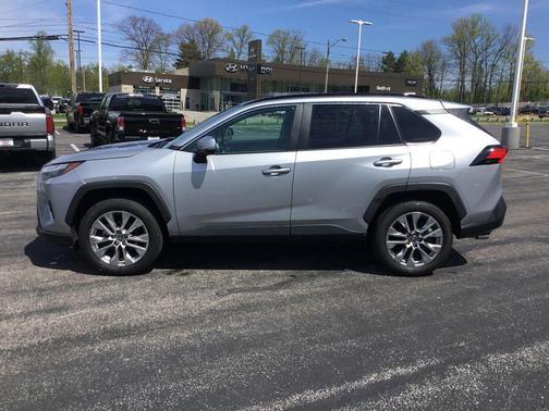 Silver Sky Metallic 2025 Toyota RAV4 XLE Premium