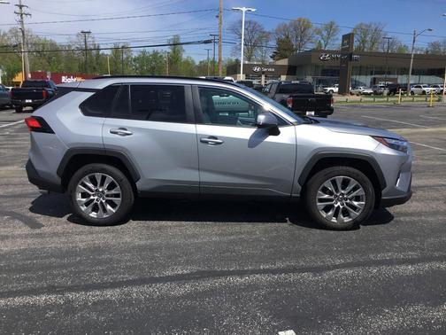 Silver Sky Metallic 2025 Toyota RAV4 XLE Premium