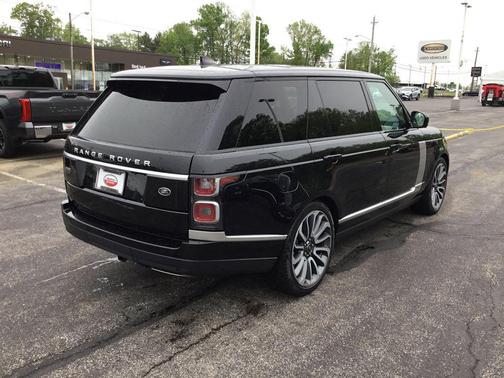 Santorini Black Metallic 2021 Land Rover Range Rover P525 Westminster