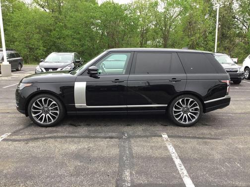 Santorini Black Metallic 2021 Land Rover Range Rover P525 Westminster