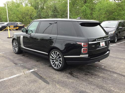 Santorini Black Metallic 2021 Land Rover Range Rover P525 Westminster
