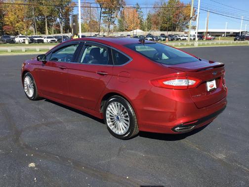 Ruby Red 2015 Ford Fusion Titanium