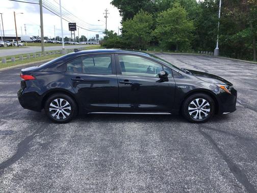 Black Sand Pearl 2021 Toyota Corolla Hybrid LE