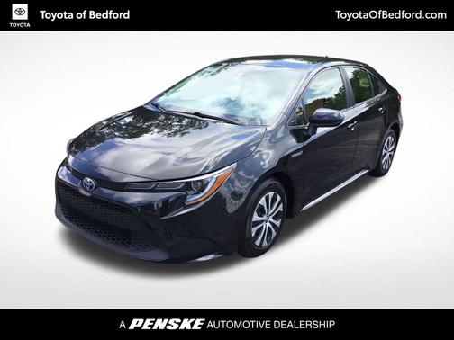 Black Sand Pearl 2021 Toyota Corolla Hybrid LE