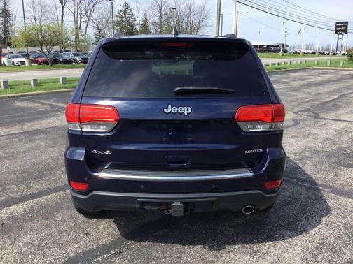 True Blue Pearlcoat 2018 Jeep Grand Cherokee Limited