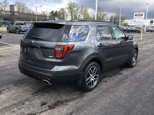 MAGNETIC METALLIC 2017 Ford Explorer sport