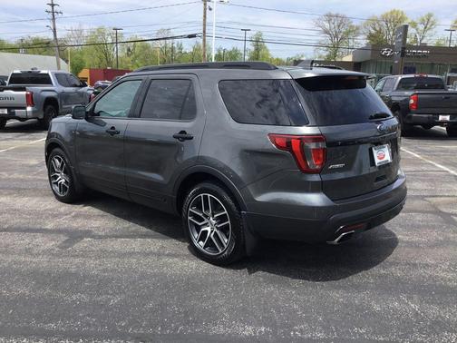 MAGNETIC METALLIC 2017 Ford Explorer sport