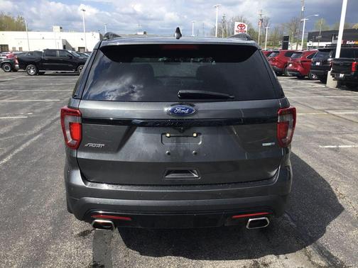 MAGNETIC METALLIC 2017 Ford Explorer sport