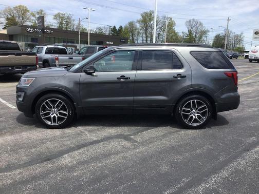 MAGNETIC METALLIC 2017 Ford Explorer sport
