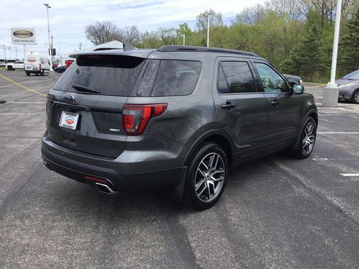 MAGNETIC METALLIC 2017 Ford Explorer sport
