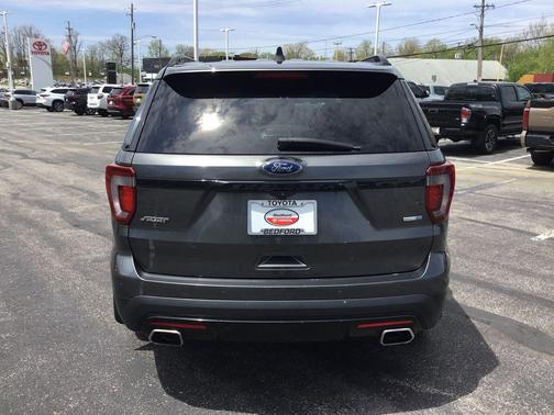 MAGNETIC METALLIC 2017 Ford Explorer sport