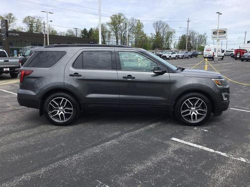 MAGNETIC METALLIC 2017 Ford Explorer sport