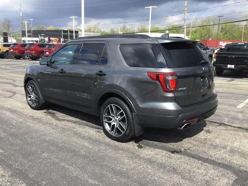 MAGNETIC METALLIC 2017 Ford Explorer sport